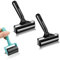 3 Stück Gummiwalze, Linoldruck Malerwalze Farbwalze Gummi Andrückroller Kleberwalze Linolfarbwalze Walzen Brayer Roller für Druckgrafik Stempeln Drucken