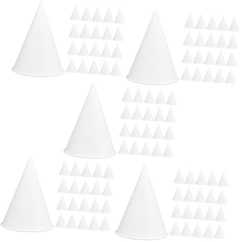 Healeved 1000piezas Copa Cono Reutilizable Para Helado y Postres Unidades Sin Tapa Para y Snacks