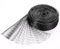 Gwhole Filet Anti Oiseaux Noir 4m x 10m en Polyéthylène Résistant - Protection Jardin pour Arbres Fruitiers Étangs et Cultures - Maille 1.7cm Anti-UV