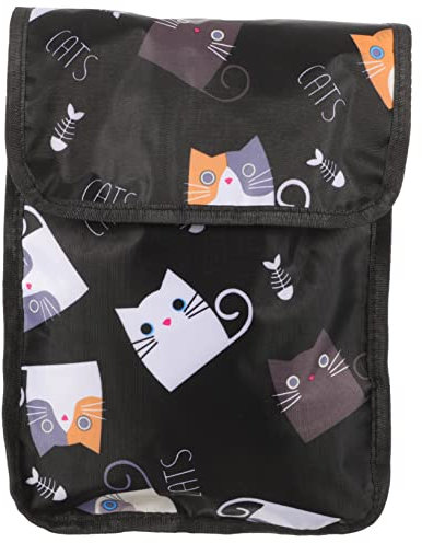 Toyvian Hängetasche für Elektrofahrzeuge Roller verschleißfeste Lenkertasche Fahrradtasche Fahrradkorb-Hängetasche Fahrrad -Lenkerbeutel Oxford-Stoff Black