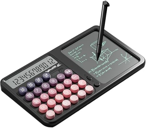 Calculatrice graphique avec tablette | Calculatrice de bureau - Outil de calcul avec écran Protection des yeux pour étudiants Adultes Affaires