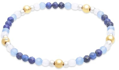 s.Oliver Damen Schmuck – Beads Asrmbänder aus Edelstahl in verschiedenen Farben – elastisch, stilvoll & alltagstauglich – Perfekte Geschenkidee