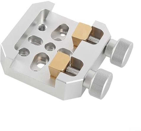 Practical Dovetail Clamp for Astronomical Telescope Equatorial Mount Tailored for Optimal Performance (silver)