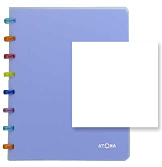 Atoma Notizbuch A5 weiß Tutti Frutti Rings 4.5356.1