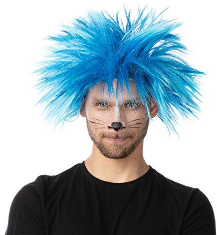 Stylex World Book Day Character Wig Cat Fancy Dress Accessories Thing 1 Thing 2