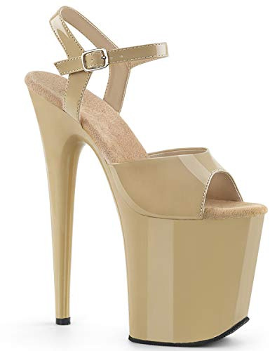 Pleaser FLAMINGO-809 Damen Plateau Sandalen