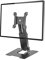 Wearson Faltbarer Vesa monitor ständer - Höhenverstellbarer Vesa Monitor Stand, Tilt, Drehung Frei Stehend Low Profile Desk Mount für Einzelmonitor bis zu 28 Zoll Bildschirme Upgrade WS-03T