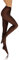 sesto senso Collants Femme Brun Opaque Lisse Microfibre 40 DEN XL Café