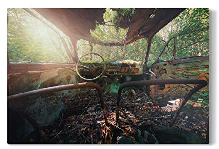 artboxONE Galerie-Print 60x40 cm Eine kleine Runde hochwertiges Acrylglas auf Alu-Dibond Bild - Wandbild von 2B Optik