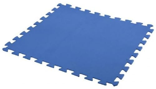 Free and Easy Schwimmbadfliesen Schaum blau 50 x 50 cm - 27 Stück - 6,75m²,