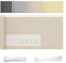 HaiTaoSy Copri Ringhiera Balcone 85x450cm, Telo Balcone Ringhiera in Poliestere, Impermeabile Opaco (424 Larghezze e Lunghezze) Frangivento Recinzione Copertura per Balcone Giardino, Taupe