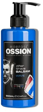 Morfose OSSION PBL Wave After Shave Balsam 300ml - Pflege nach der Rasur - Beruhigt gereizte Haut, Feuchtigkeitsspendend, Angenehmer Duft - Für alle Hauttypen