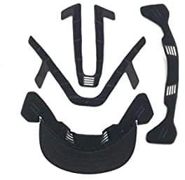 Giro Unisex – Erwachsene Caden Visier-und Pad-Set, Schwarz, S