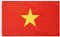 MUWO Flagge Nations Together 90 x 150 cm Nationalmanschaften, doppelseitige Gartenflagge, wetterfeste Fanflagge, Fußballflagge Polyester Länderfagge Deutschland mit Ösen (Vietnam)