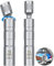 Zündkerzenschlüssel 14mm 16mm Magnet Drehbarer Zündkerzenschlüssel Dünnwandige Zündkerzenschlüssel 2 Zündkerzensteckdose Entferner Installer Werkzeug für Die Autoreparatur Zündkerzenschlüssel Set