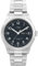 Timex Waterbury Herren-Armbanduhr, 39 mm, Edelstahlarmband, schwarzes Zifferblatt, Edelstahlgehäuse TW2W14800