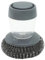 MY HOMIE Stainless Steel Cleaner Kitchen Wire Brushes, Scrubbing Brush with Soap Dispenser Palm Scouring Pads Scrubber, Pan Sponge Metal Wool, Dichromatic Pot Washing up Sink Scourers, Dish Stick Wand