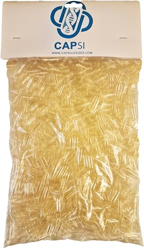 Capsules de gélatine vides Taille 0 X 2000