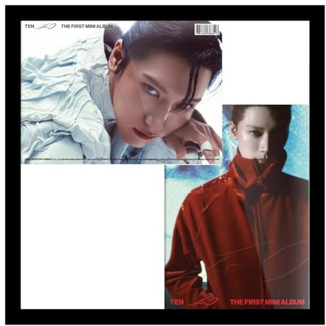 (PHOTO BOOK VER.) TEN [TEN] Le 1er mini album (lumière allumée + ON TEN – 2 Ver Set + carte photo NCT cadeau de magasin) K-POP scellé