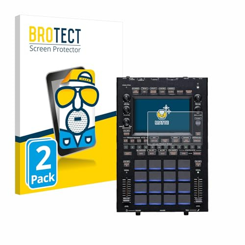 BROTECT Entspiegelungs-Schutzfolie für KORG KAOSS Replay (2 Stück) Matte Displayschutz-Folie, Anti-Reflex, Anti-Fingerprint