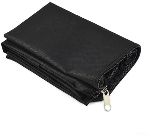 Leaf Blower Vacuum Bag, Garden Lawn Yard Shredder Replacement Leaf Bag,Tear-resistant And Durable Material(Black)