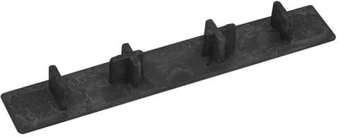 Endkappen für Terrassendielen 10 STK. Schwarz Kunststoff.de
