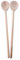 WooDeeDoo (2 Pack Long Narrow Blank Wooden Spoon | 29 cm (11) Long Beechwood Turner Kitchen Cooking Baking Mixing Non-Stick Pan Eco-friendly Utensils | Ideal for Decorating Arts Craft