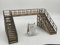 220042 Slotcar Brücke U-Form für 2 Fahrspuren
