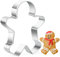 Large 11.6cm Gingerbread Man Shaped Cookie Cutter,12cm，Gingerbread Man Cutters for Baking