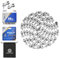 KWCHIAN Bike/E-Bike Chain Kit 8/9/10/11 Speed Chain - Road & Mountain Bicycle Chain for Shimano SRAM Campagnolo -Silver Black(Individually Packaged Quick Link) (1 Set, 9 Speed Chain Kit)