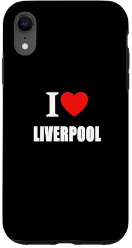 iPhone XR I Love Liverpool Souvenir Memory Case