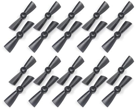 10Pairs 3045 3 Zoll CW CCW PC Nylon Propeller Mit Prop Hub Adapter 5mm M5 180 200 215 Rahmen RC FPV Multicopter Quacopter(10Pairs 3045 Black)