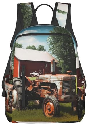 LZQPOEAS Sac à dos de voyage pour ordinateur portable - Sac à dos tendance pour femme et homme - Sac d'ordinateur léger pour la randonnée, noir, One Size