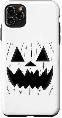 iPhone 11 Pro Max Halloween Scary Pumpkin Face Costume Case