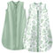 Yoofoss 2er Pack Schlafsack Baby Sommer 100% Baumwolle Musselin 1.0 Tog Sommerschlafsack Atmungsaktiv Babyschlafsack 78 cm für Jungen Mädchen Neugeborene 6-12 Monate
