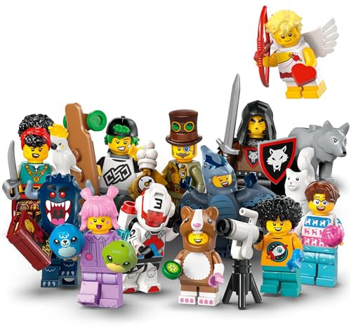 Lego Minifiguren Serie 27 komplett Set mit Allen 12 Lego Figuren zum Sammeln, Minifiguren Lego Set (12 x Lego 71048) - Lego Neuheiten 2025