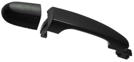 Inovey Poignée De Porte Extérieure Noire Compatible Avec Kia Sportage 2005-2010 -Avant droite