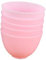 BATHVEVE Silikonschüssel Für Gesichtsmaske Anti-drop Wiederverwendbar Rosa Für -masken Küchenutensil Für Zutaten Spülmaschinenfest Flexibel Und Stabil