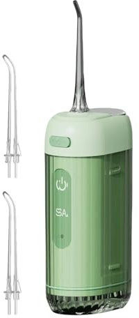 Hidrolimpiador - Máquina para Limpieza - Irrigador Bucal Eléctrico Portátil Sin Cable 200ml para Adultos Niños Casa Viajes Playa