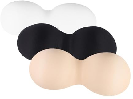 Artibetter 3 Pezzi Imbottitura per Reggiseni Sportivi Traspiranti, Inserti Coppe a Fascia senza Cuciture per Costumi da Bagno e Biancheria Intima, Taglia Unica Coppa in Schiuma Morbida