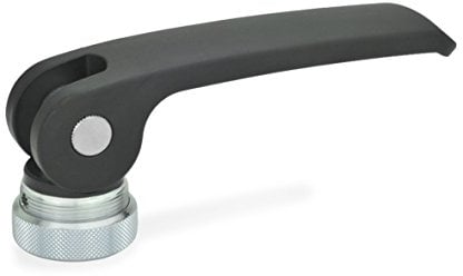 Ganter Normelemente GN 927-101-M8-A-B 927-101-M8-A-B-Exzenterspanner mit Innengewinde, Form A: mit Stellmutter, Grifflänge l1: 101mm Gewinde d2: M8