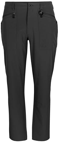 Rohan Women's Stretchy Walking Trousers, Stretch Bags Outdoor Pants - Ladies Stretchy Walking Trekking Pants, Packable & Crease Resistant with UPF 40+ UV Sun Protection - Black, 18 Regular