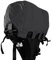Universelle Außenbordmotor-Abdeckung 600D | Größe 30 bis 90 PS - L 63 x B 35 x H 50cm | wasserdichte schwarze Motorplane mit Nylonschnur und Aufbewahrungstasche | Schützt vor allerlei Umwelteinflüssen