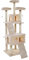ESTEXO Katzenkratzbaum Kratzbaum Katzenbaum 170 cm XXL Spielbaum Kletterbaum für Katzen Kratzmöbel Spielmöbel Beige