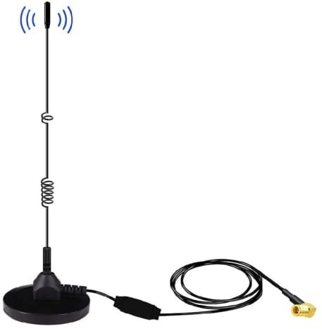 Albrecht MAG31 DAB+ Magnetfußantenne + Verstärker, 62336, Band III, 3m Kabel + SMB-Stecker