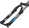Fourche À Suspension, Course De Tube Droite 100Mm 24 Pouces Fourche Mécanique en Alliage D'aluminium Verrouillage Manuel Sports De Plein Air, pour Vélo VTT A,24 inch