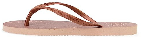 Havaianas Slim Gloss, Infradito Donna, Rosa (Ballet Rose Golden Blush), 38 EU