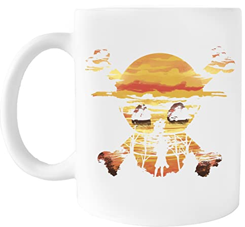 Kwantees Tripulación De Sombrero De Paja Taza De Cerámica Taza Ecológica