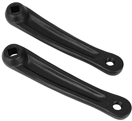 Restokki 1 Paar Kurbel Arm 210mm Elektro Fahrrad Diamant Loch Kurbel, Fahrrad Kurbel Arm für BMX Old School Cruiser Cyclocross Bike Mid Drive Motor