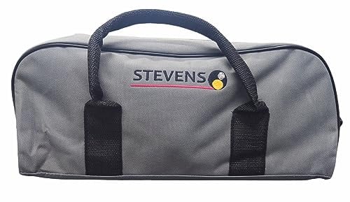 Stevens 2 Bowl and Jack Crown Green Bowls Bag (Grey)